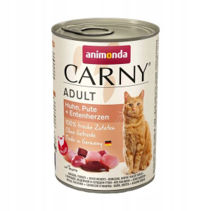 Animonda Carny Adult Kot 400g kurczak indyk kaczka