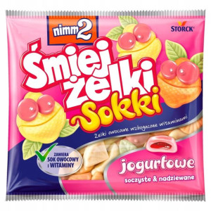 Nimm2 Śmiejżelki Sokki Jogurtowe 90g