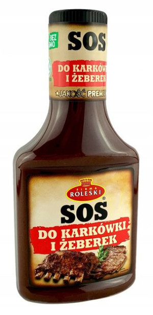 Roleski Sos do Karkówki i Żeberek 370g