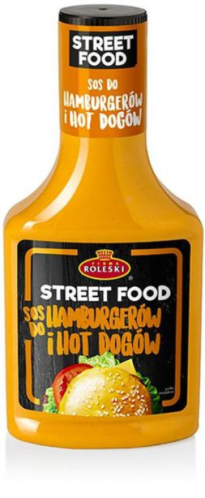 Roleski Street Food Sos Do Hambur i Hot Dogów 300g