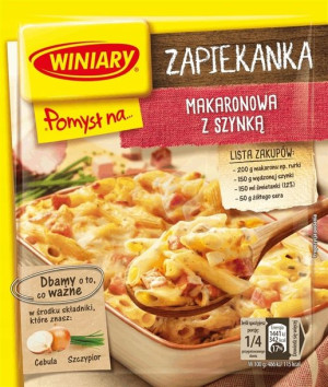 Winiary Pomysł na Zapiekankę z Szynką 35g
