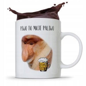 Kubek Śmieszny Janusz Nosacz Piwo To Moje Paliwo