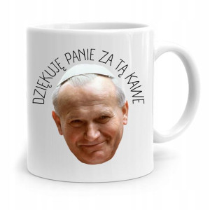 Kubek Śmieszny Papież Papaj Jan Paweł Ii Prezent