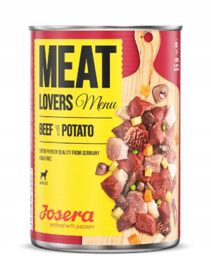JOSERA Meatlovers Menu Wołowina z Ziemniakami 400g