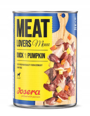 JOSERA Meatlovers Menu Kaczka z Dynią 400g