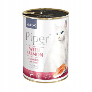 Dolina Noteci Piper dla kota z łososiem 400g