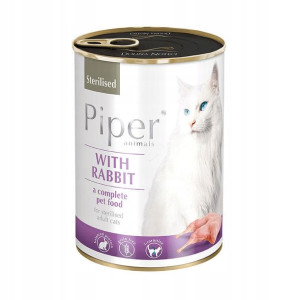 Dolina Noteci Piper dla kota z królikiem 400g