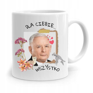 Kubek Śmieszny Prezesa Pis Jarosław Kaczyński