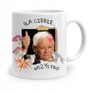 Kubek Śmieszny Prezesa Pis Jarosław Kaczyński