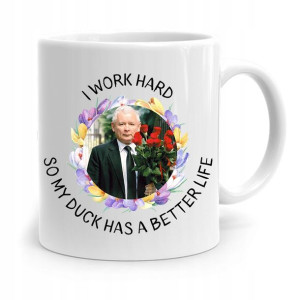 Kubek Śmieszny Prezesa Pis Jarosław Kaczyński