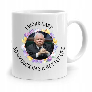 Kubek Śmieszny Prezesa Pis Jarosław Kaczyński