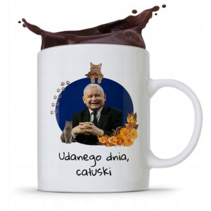 Kubek Śmieszny Prezesa Pis Jarosław Kaczyński