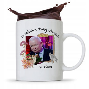 Kubek Śmieszny Prezesa Pis Jarosław Kaczyński