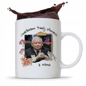 Kubek Śmieszny Prezesa Pis Jarosław Kaczyński