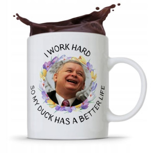 Kubek Śmieszny Prezesa Pis Jarosław Kaczyński