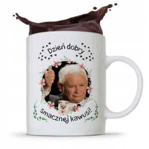 Kubek Śmieszny Prezesa Pis Jarosław Kaczyński