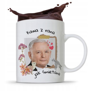 Kubek Śmieszny Prezesa Pis Jarosław Kaczyński