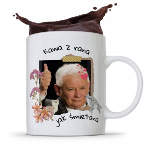 Kubek Śmieszny Prezesa Pis Jarosław Kaczyński