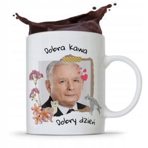 Kubek Śmieszny Prezesa Pis Jarosław Kaczyński