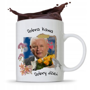Kubek Śmieszny Prezesa Pis Jarosław Kaczyński