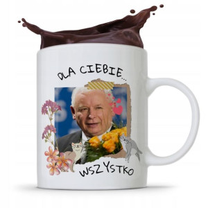 Kubek Śmieszny Prezesa Pis Jarosław Kaczyński