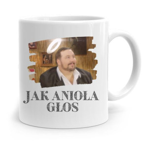 Kubek Śmieszny Zabawny Jak Anioła Głos Boczek