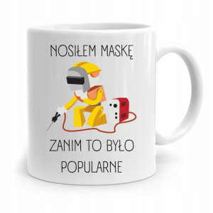 Kubek Spawacza Nosił Maskę Zanim To Było Puputalne