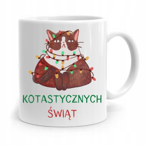 Kubek Świąteczny Prezent Pod Choinkę Na Mikołaja