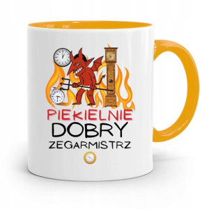 Kubek Żółty Dla Zegarmistrza Piekielnie Dobry
