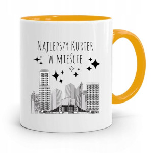 Kubek Żółty Dla Kuriera Najlepszy W Mieście