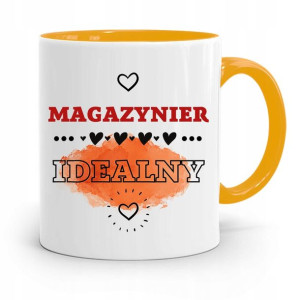 Kubek Żółty Dla Magazyniera Idealny Prezent