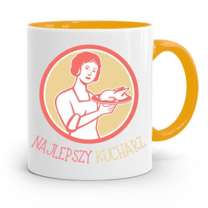 Kubek Żółty Dla Najlepszego Kucharza Kucharki