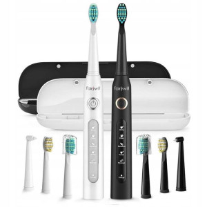 Szczoteczki soniczne FairyWill FW-507 Czarna/Biała