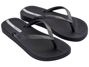 Klapki japonki damskie czarne Ipanema 83176