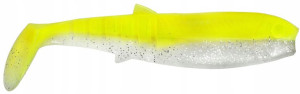 Savage Gear Cannibal Shad 12,5cm Flou Yellow Glow