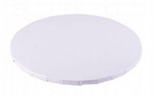 PODKŁAD POD TORT BRUBY BIAŁY 12mm 30 cm Modecor