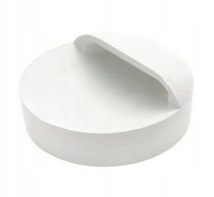 Korek do syfonu umywalki, 43mm, Biały - TYCNER
