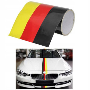 Naklejka Taśma Pasy Flaga Niemcy 15cm 5m Porsche