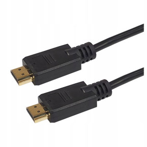 Kabel Przewód Hdmi-hdmi V1,4 Gold 24k 7,5m Złoty