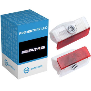 Mercedes Glk X204 Amg Projektor Led Logo Drzwi