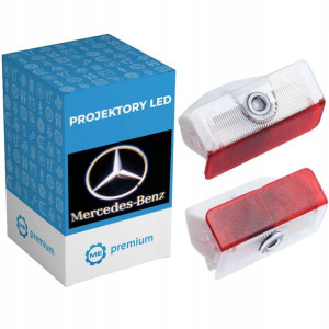Mercedes A W168 W169 Projektor Led Logo Drzwi