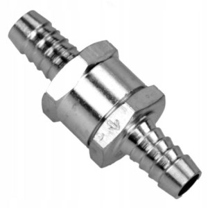 Zawor Zwrotny Paliwa Metalowy Zaworek 10mm