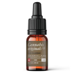 Cannabis originals pro classic olejek 2,5% cbd 10ml