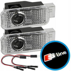 Audi A3 A4 A5 A6 A7 Projektor Led Logo S-line