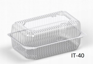 100sz Pojemnik cukierniczy na ciasto ciastka 14x21