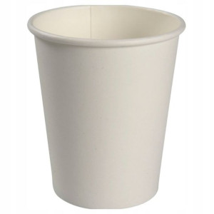 Kubek kubki papierowe białe 250ml 50sz kawy herbat