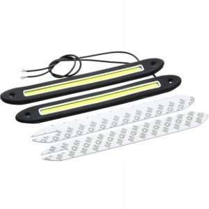 Światła Dzienne Drl Pasek Elastyczne Led Cob 25w