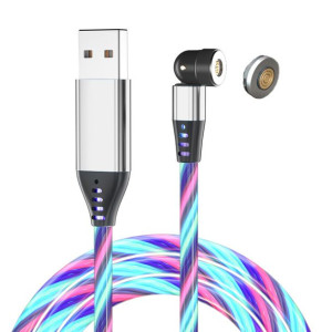 100CM ŚWIECĄCY Kabel Magnetetyczny 3A 5-pin 1 adapter FAST CHARGE 4 KOLORY