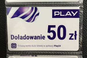 Play 50 Doładowanie Zdrapka kod