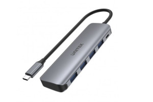 Hub Unitek H1107a Usb-c 4xusb 3.1 Gen1 Microusb Aktywny